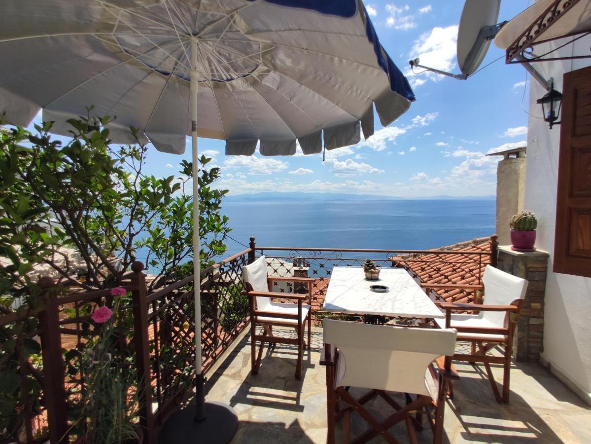 The Pagasetic Balcony - Magestic Sea Cottage Volos Exterior foto