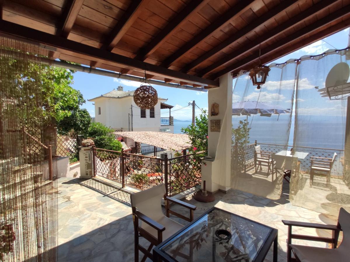 The Pagasetic Balcony - Magestic Sea Cottage Volos Exterior foto