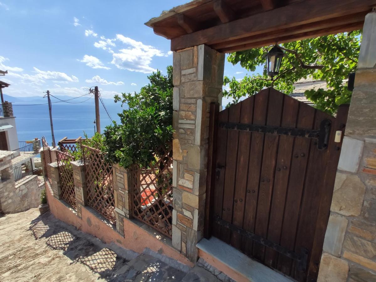 The Pagasetic Balcony - Magestic Sea Cottage Volos Exterior foto