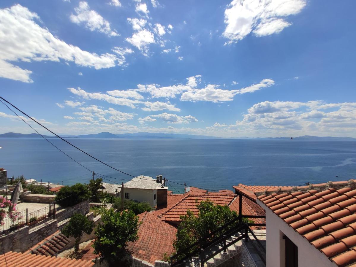 The Pagasetic Balcony - Magestic Sea Cottage Volos Exterior foto