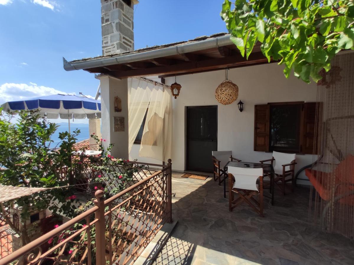 The Pagasetic Balcony - Magestic Sea Cottage Volos Exterior foto